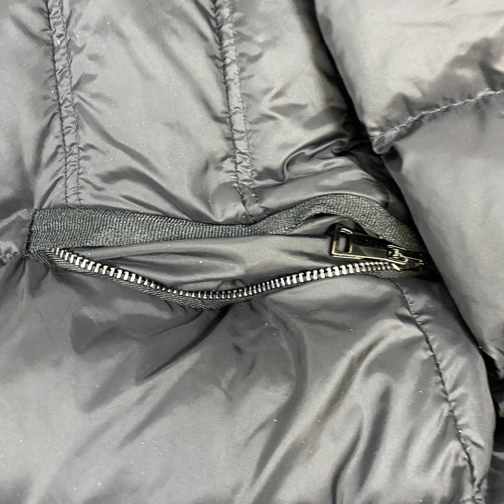 Moncler Avoce Down Jacket Womens 3 Black Puffer Longue Saison Hooded Padded - Picture 2 of 16